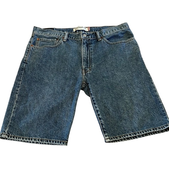 Levi's Other - Levi’s 505 Denim Jean Shorts Jorts Men’s Size 36 Denim Dad Shirts Medium Wash